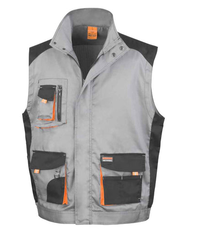 Result Work-Guard Lite Gilet in Grey/Black