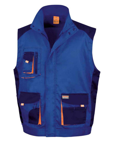 Result Work-Guard Lite Gilet in Royal Blue/Navy