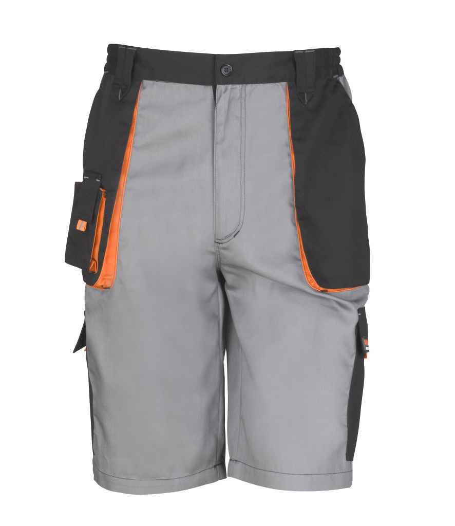 Result Work-Guard Lite Shorts in Grey/Black