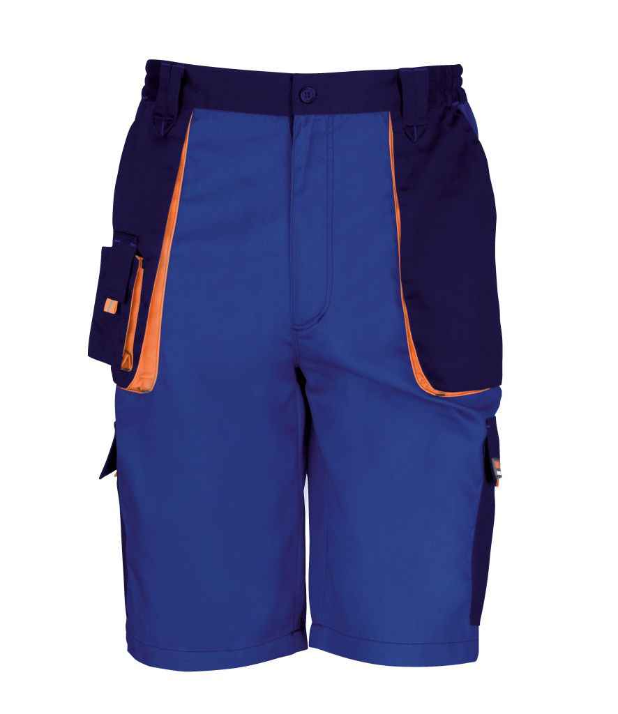 Result Work-Guard Lite Shorts in Royal Blue/Navy