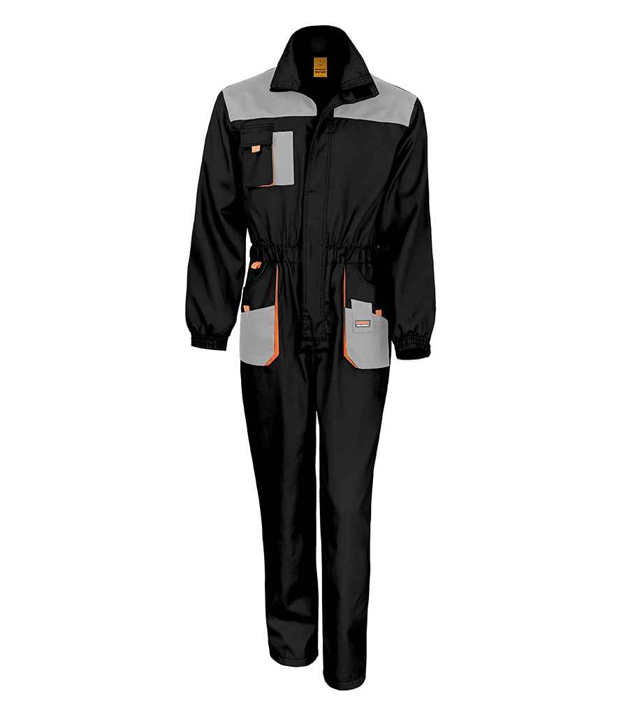 Result Work-Guard Lite Coverall in Black/Grey