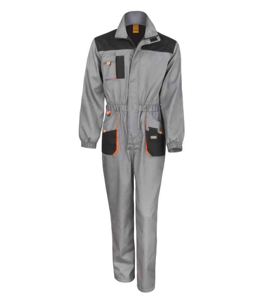 Result Work-Guard Lite Coverall in Grey/Black