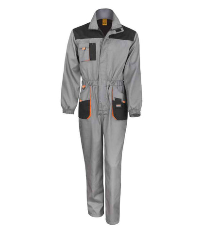 Result Work-Guard Lite Coverall in Grey/Black