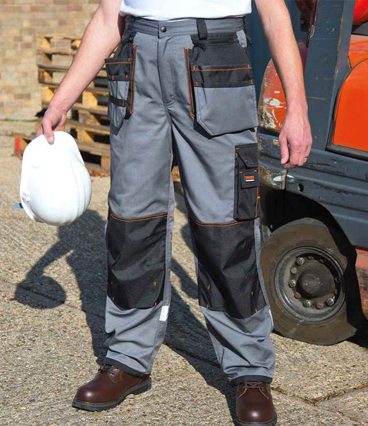 Result Work-Guard X-Over Holster Trousers - model image