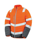 Fluorescent Orange/Grey
