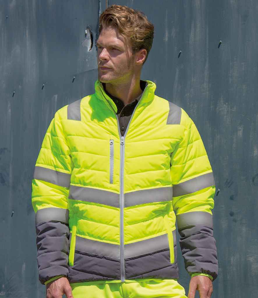 Result Safe-Guard Soft Safety Jacket - model image