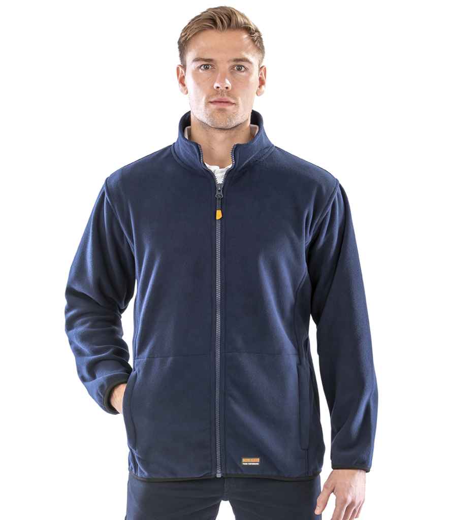 Result Work-Guard Heavy Duty Micro Fleece Jacket - model image