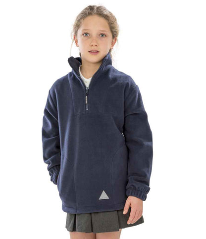 Result Kids/Youths Zip Neck Polartherm™ Fleece - model image