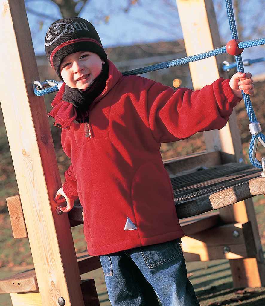Result Kids/Youths Zip Neck Polartherm™ Fleece - model image