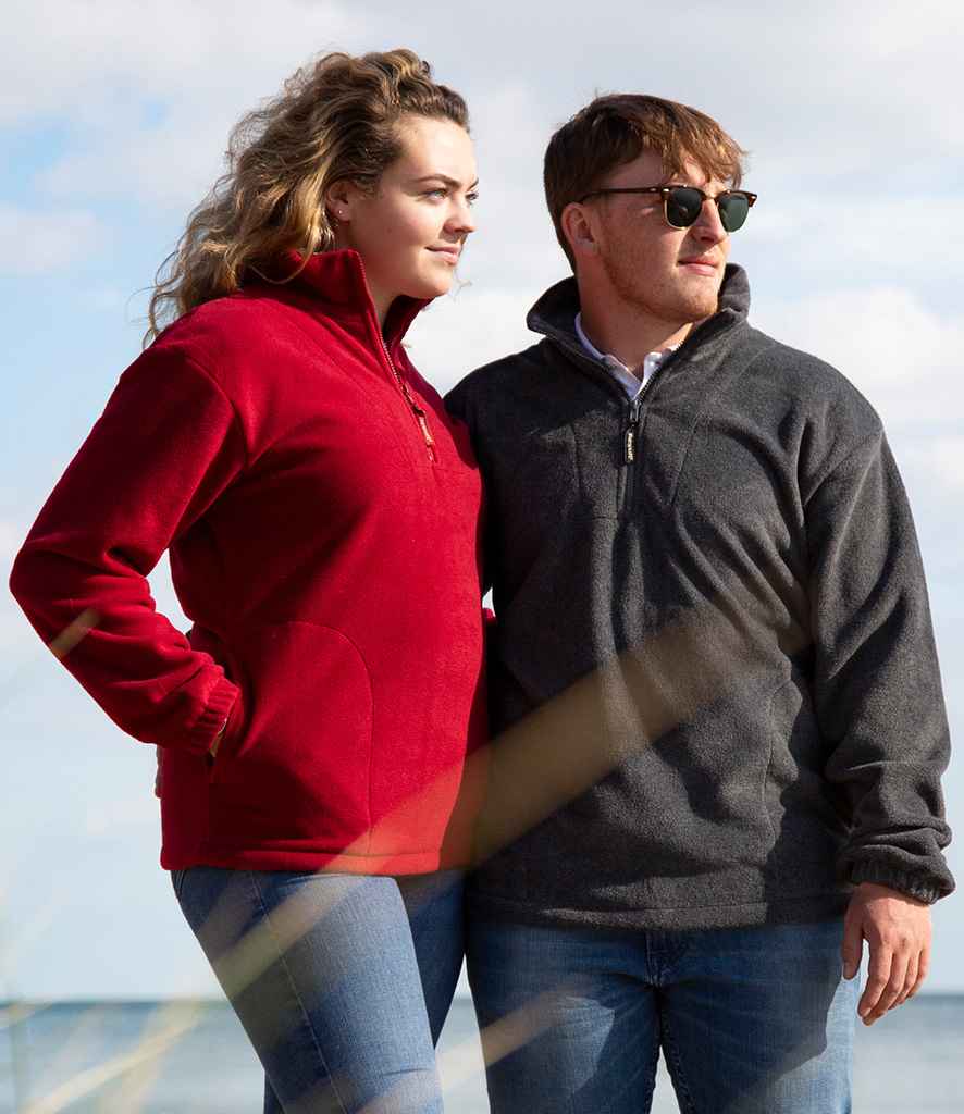 Result Polartherm™ Zip Neck Fleece - model image