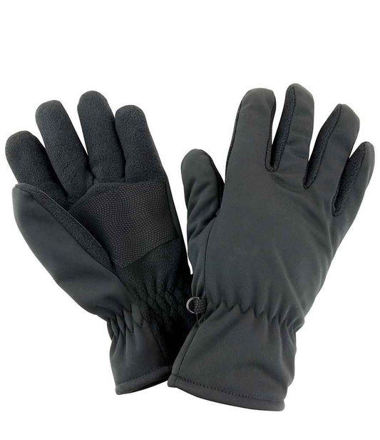 Result Soft Shell Thermal Gloves - model image
