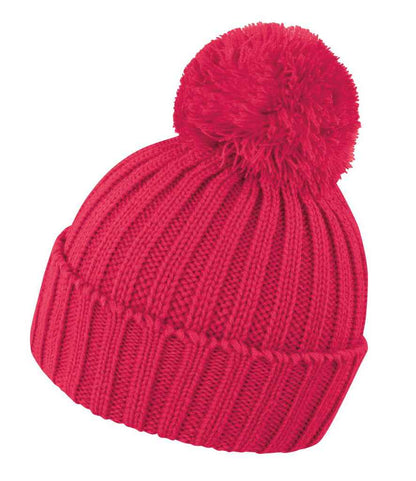 Result HDi Quest Knitted Hat in Raspberry
