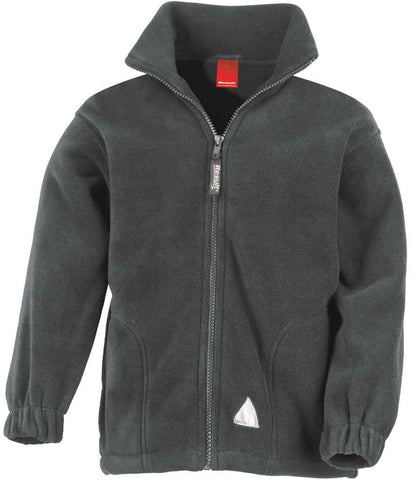 Result Kids/Youths Polartherm™ Fleece Jacket in Oxford Grey