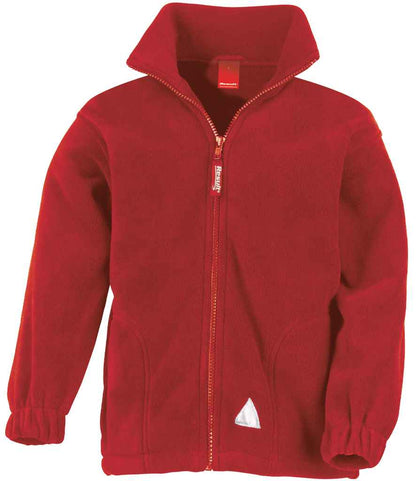 Result Kids/Youths Polartherm™ Fleece Jacket in Red