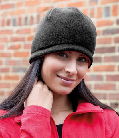 Result Reversible Fleece Skull Hat - model image