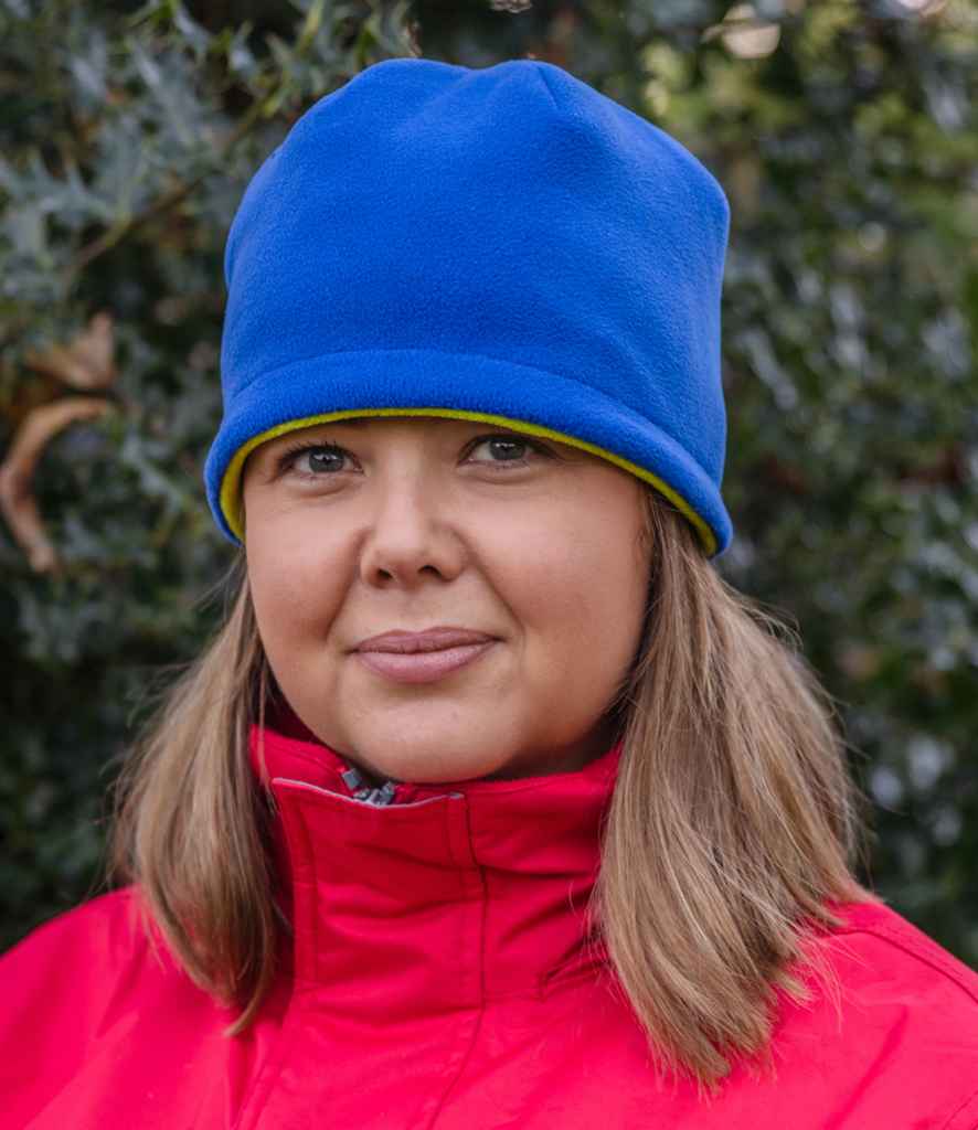 Result Reversible Fleece Skull Hat - model image