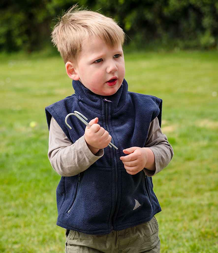 Result Kids/Youths Polartherm™ Fleece Bodywarmer - model image