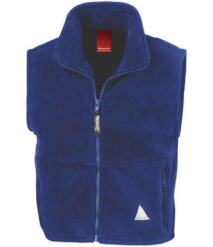 Result Kids/Youths Polartherm™ Fleece Bodywarmer in Royal Blue