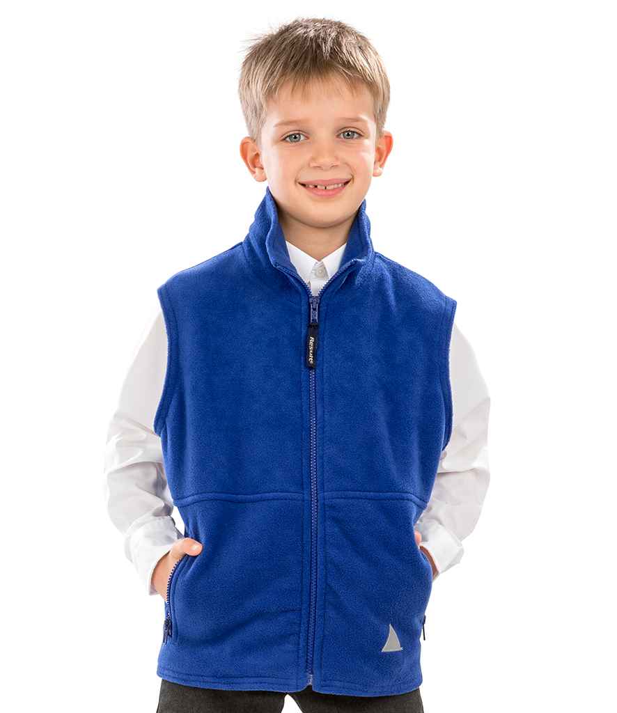 Result Kids/Youths Polartherm™ Fleece Bodywarmer - model image