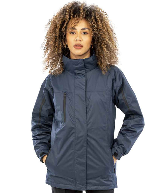 Result Ladies Journey 3-in-1 Jacket with Soft Shell Inner - Navy/Black