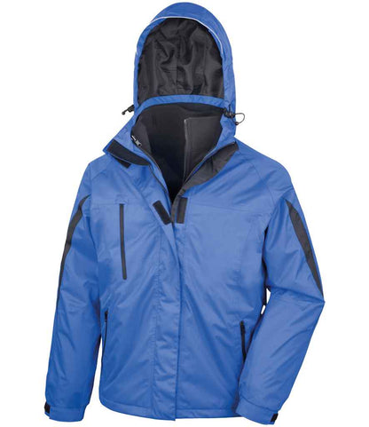 Result Journey 3-in-1 Jacket with Soft Shell Inner in Royal Blue/Black