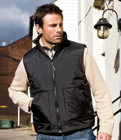 Result Fleece Lined Bodywarmer - model image