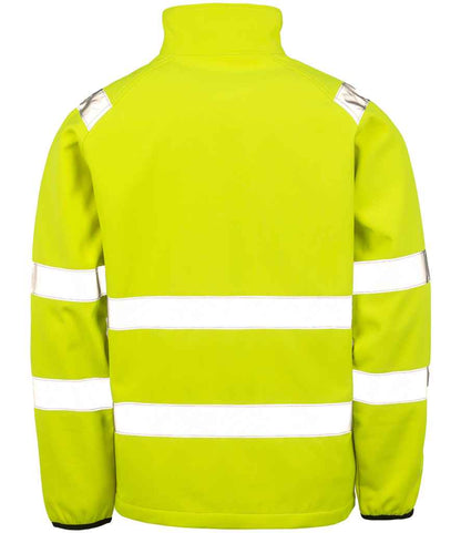Result Recycled Printable Safety Soft Shell Jacket