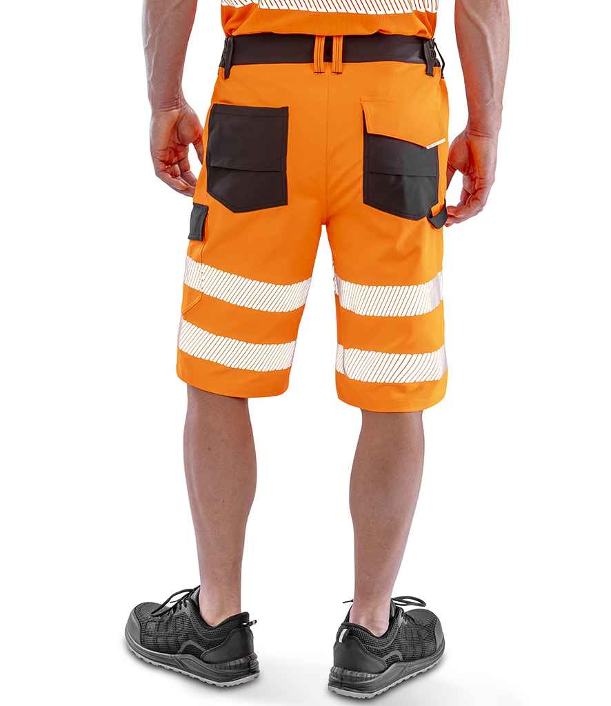 Result Recycled Dynamic Stretch Safety Shorts - model image