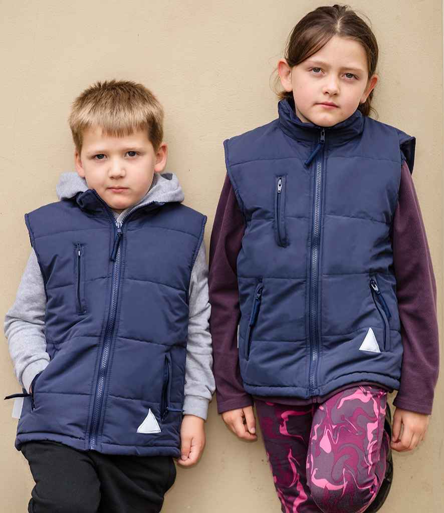 Result Kids Ultra Padded Bodywarmer - model image