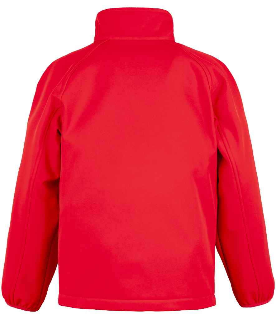 Result Recycled Kids Two Layer Printable Soft Shell Jacket