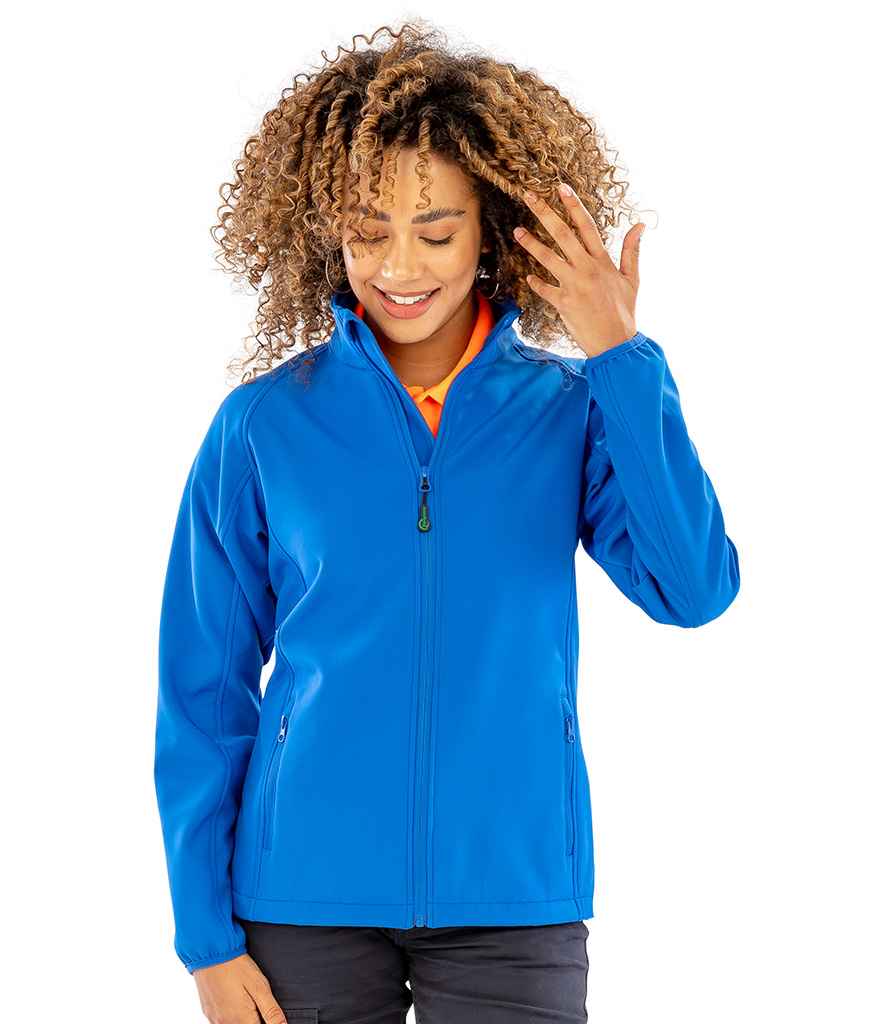 Result Recycled Ladies Printable Soft Shell Jacket - model image