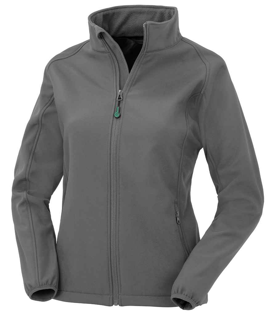 Result Recycled Ladies Printable Soft Shell Jacket in Workguard Grey