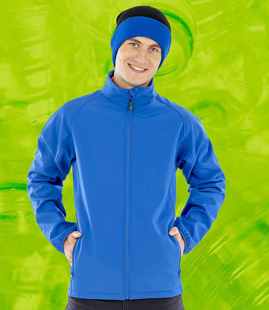 Result Recycled Printable Soft Shell Jacket - model image