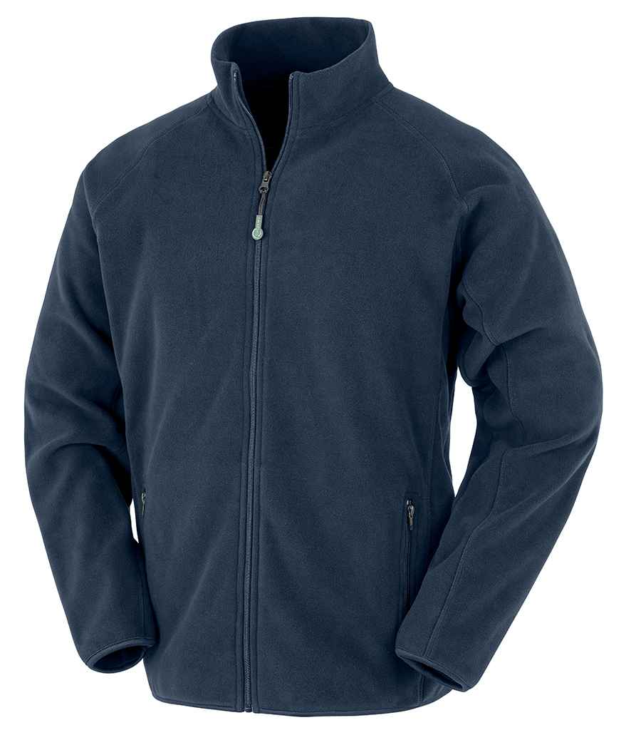 Result Recycled Polarthermic Fleece Jacket in Navy