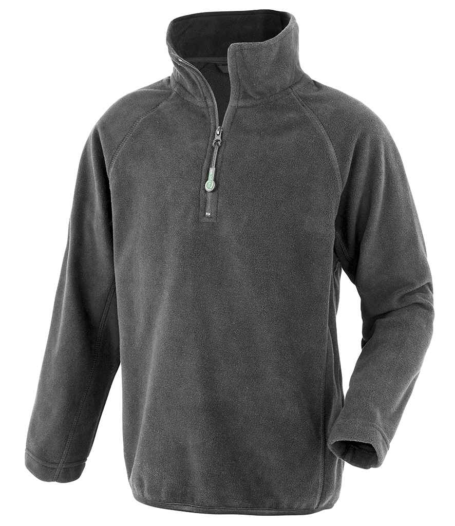 Result Recycled Kids Zip Neck Micro Fleece
