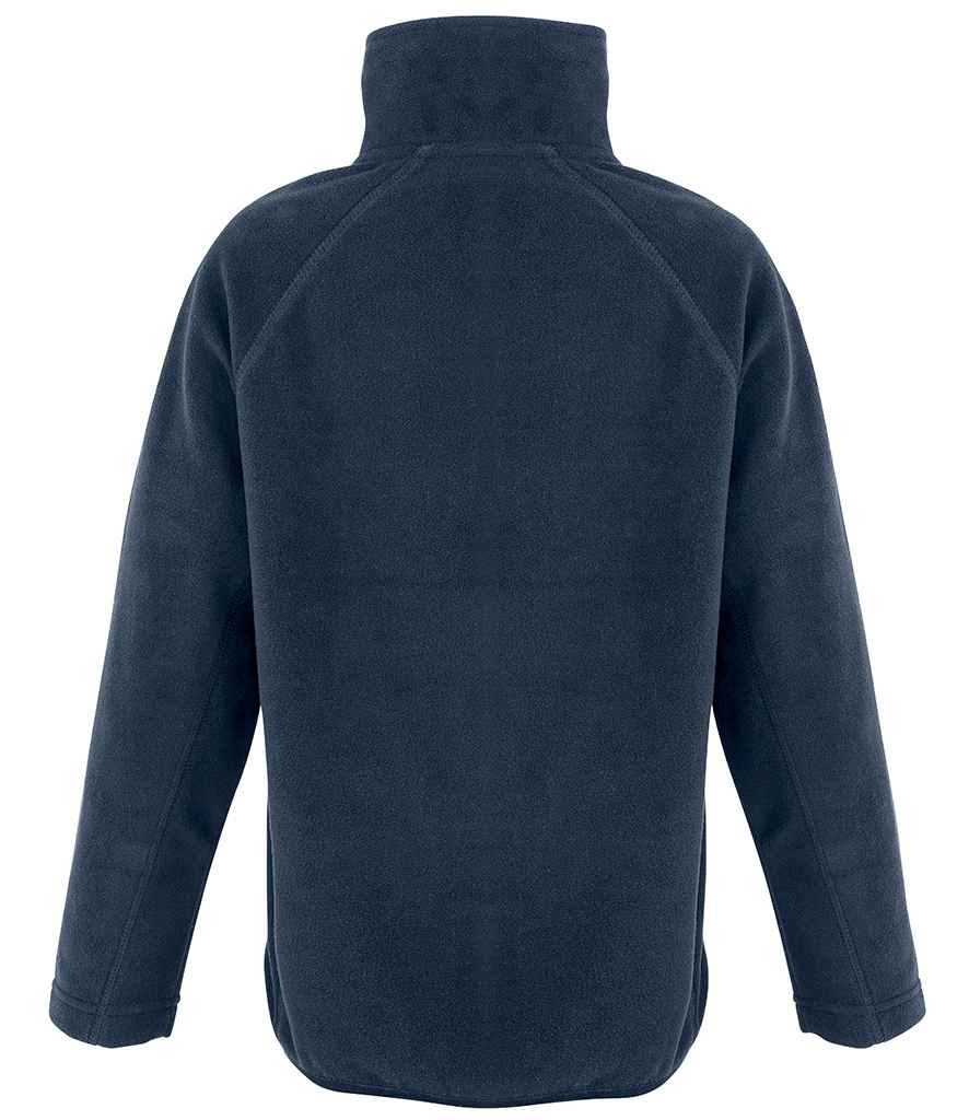 Result Recycled Kids Zip Neck Micro Fleece