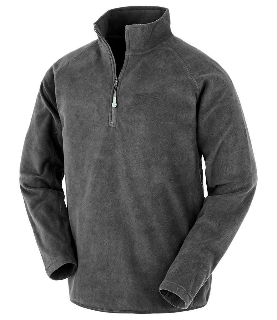 Result Recycled Zip Neck Micro Fleece