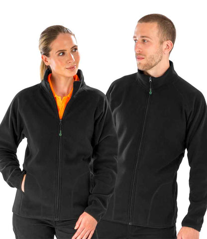 Result Recycled Micro Fleece Jacket - model image