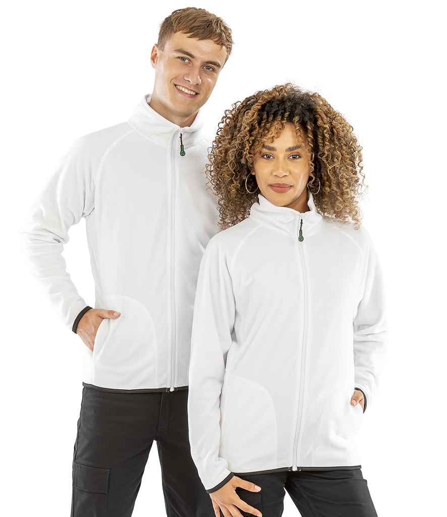 Result Recycled Micro Fleece Jacket - model image