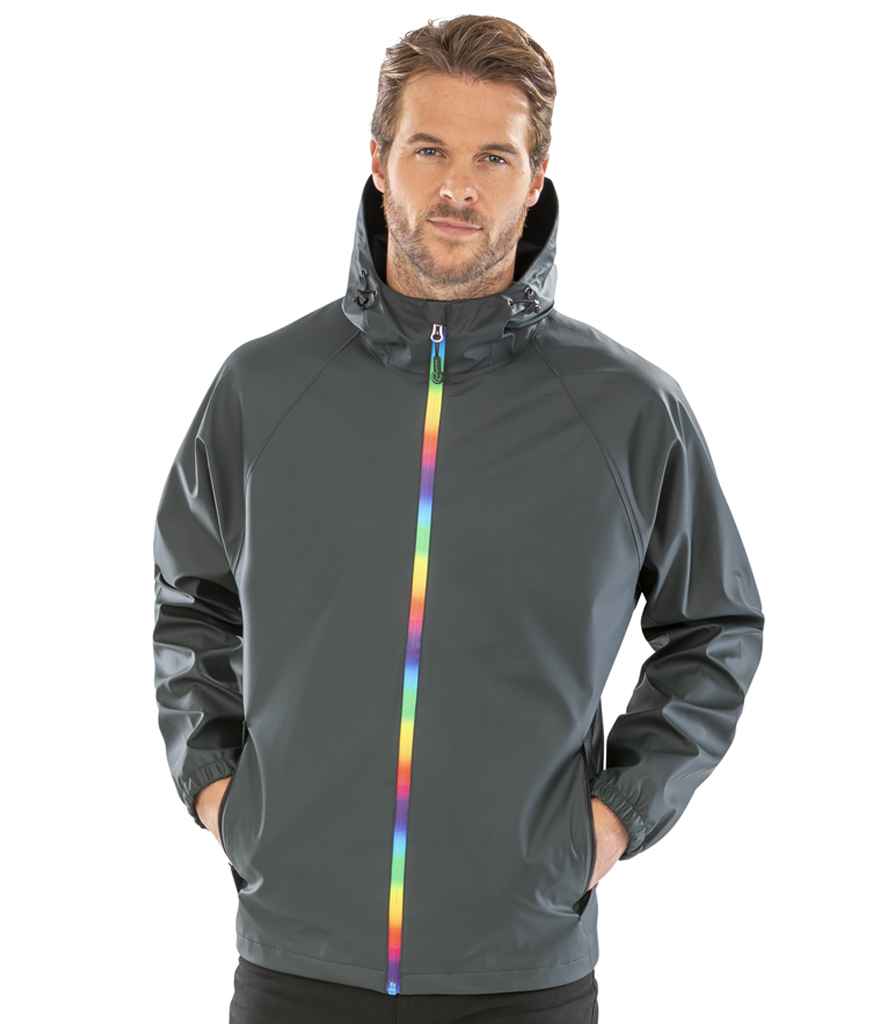 Result Recycled Prism PU Waterproof Jacket
