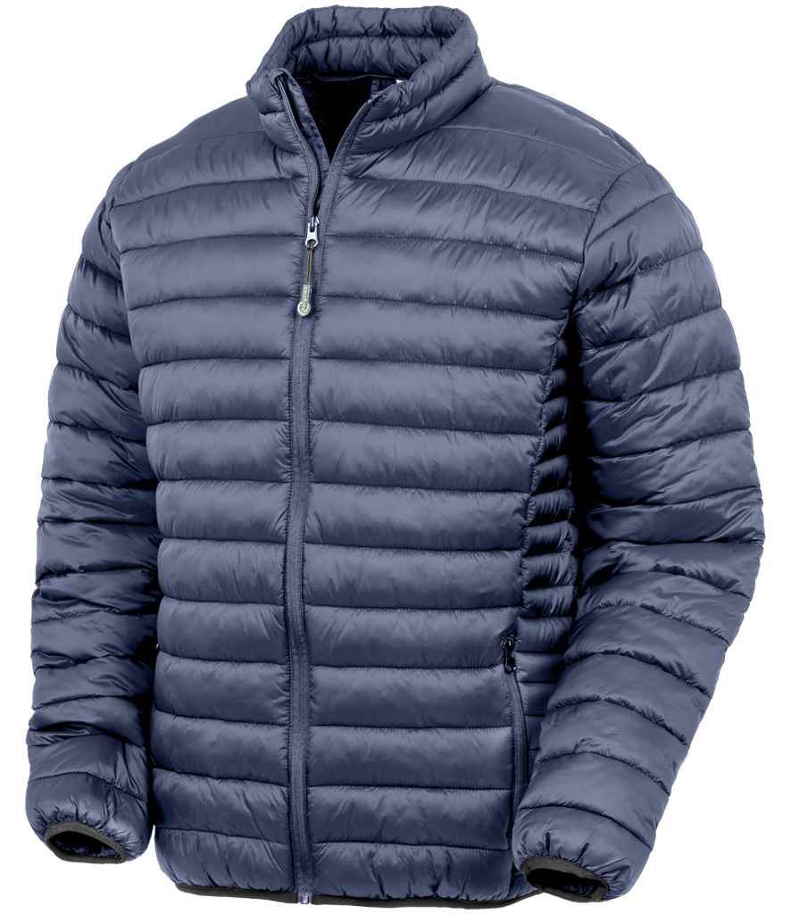 Result Recycled Padded Jacket in Navy