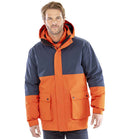 Orange/Navy