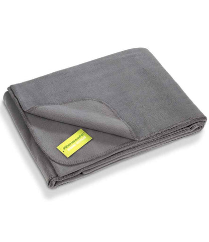 Result Recycled Polarthermic Fleece Blanket in Grey