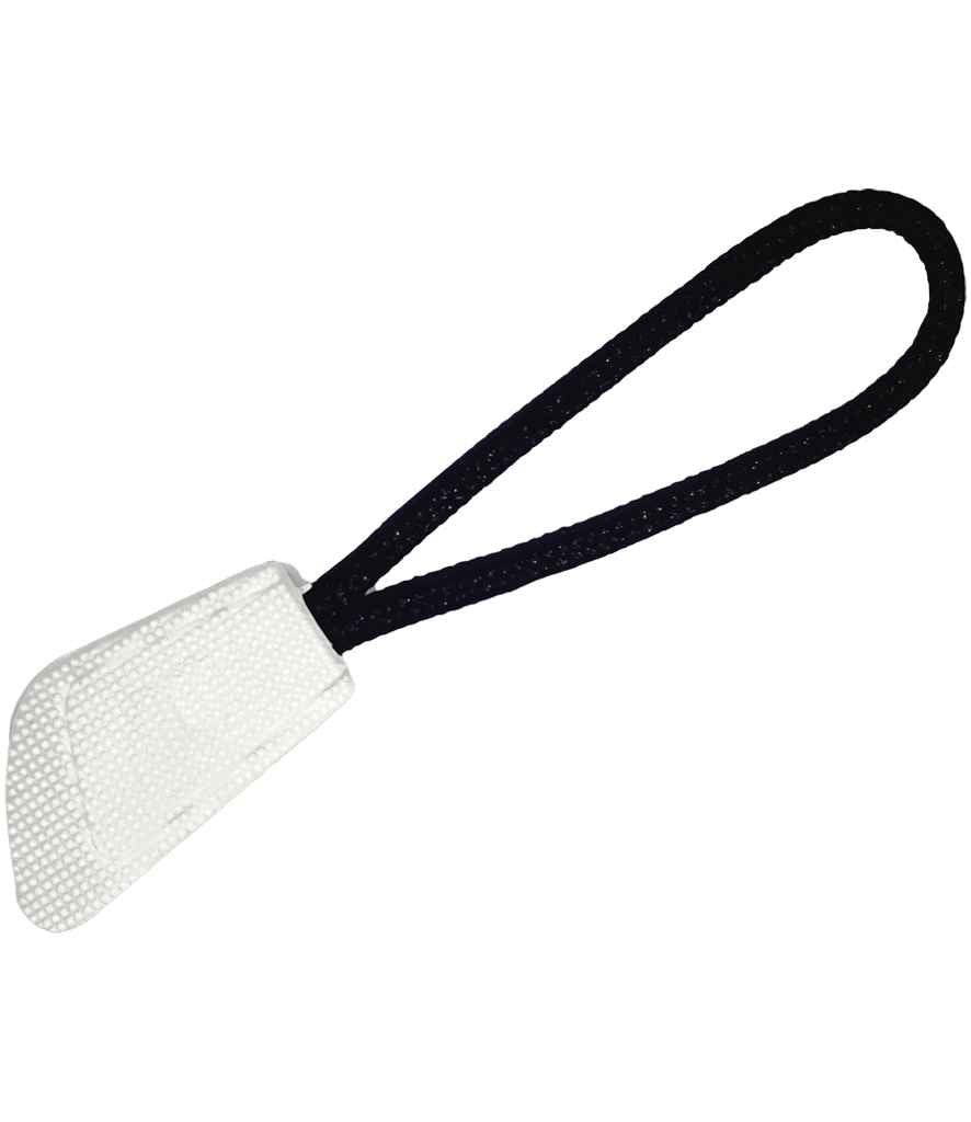 Result Interchangeable Zip Pulls in White