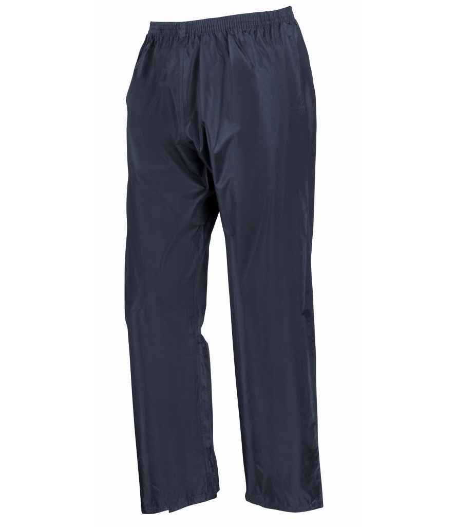 Result Kids Waterproof Jacket/Trouser Suit in Carry Bag in Navy
