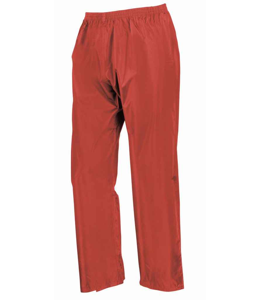 Result Waterproof Jacket/Trouser Suit in Carry Bag in Red