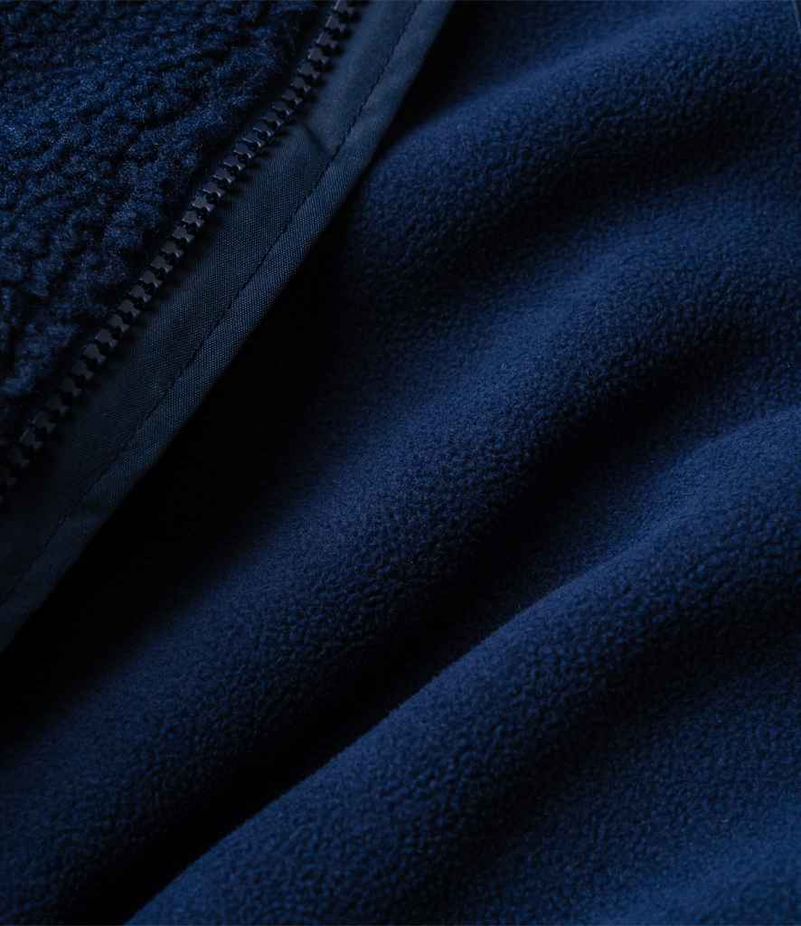 Ravine Unisex Full Zip Borg Fleece Jacket