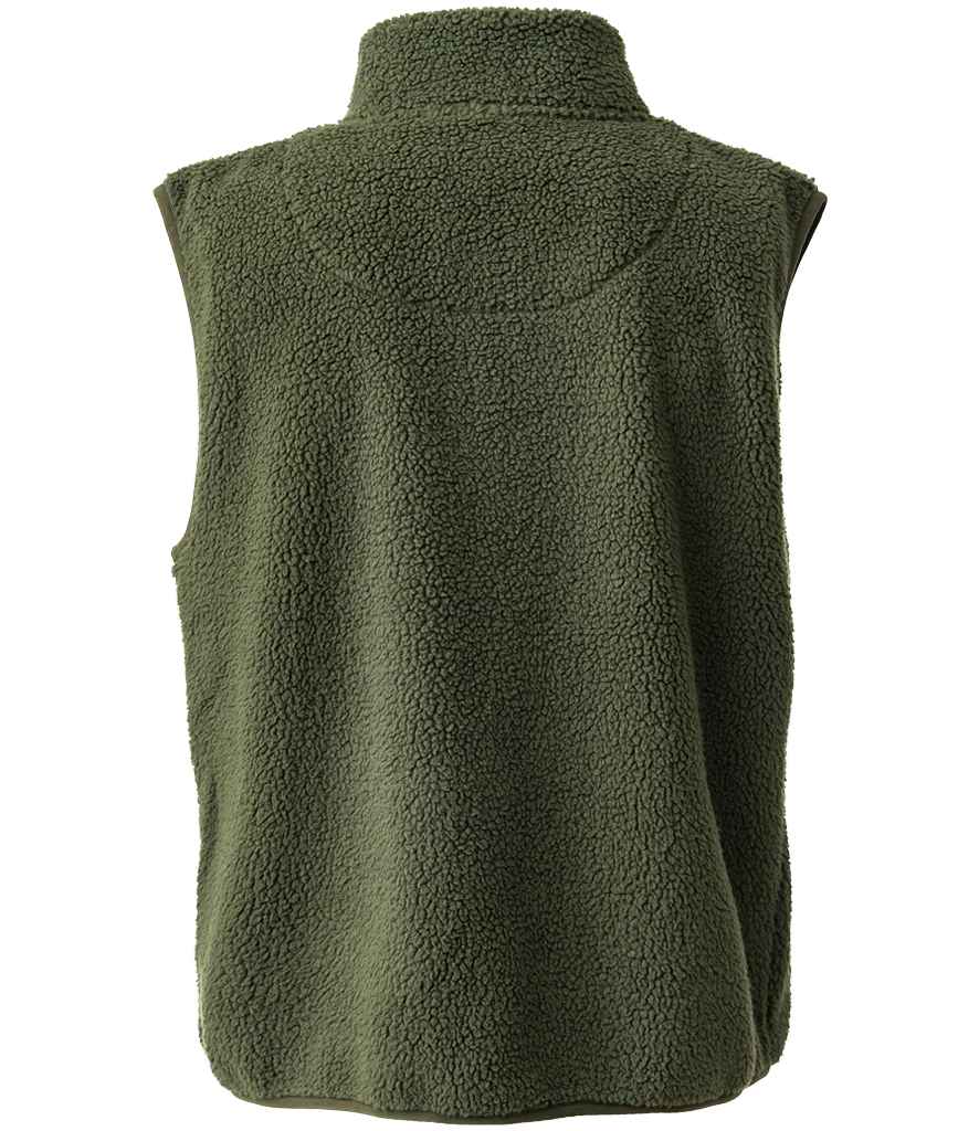 Ravine Unisex Borg Fleece Gilet