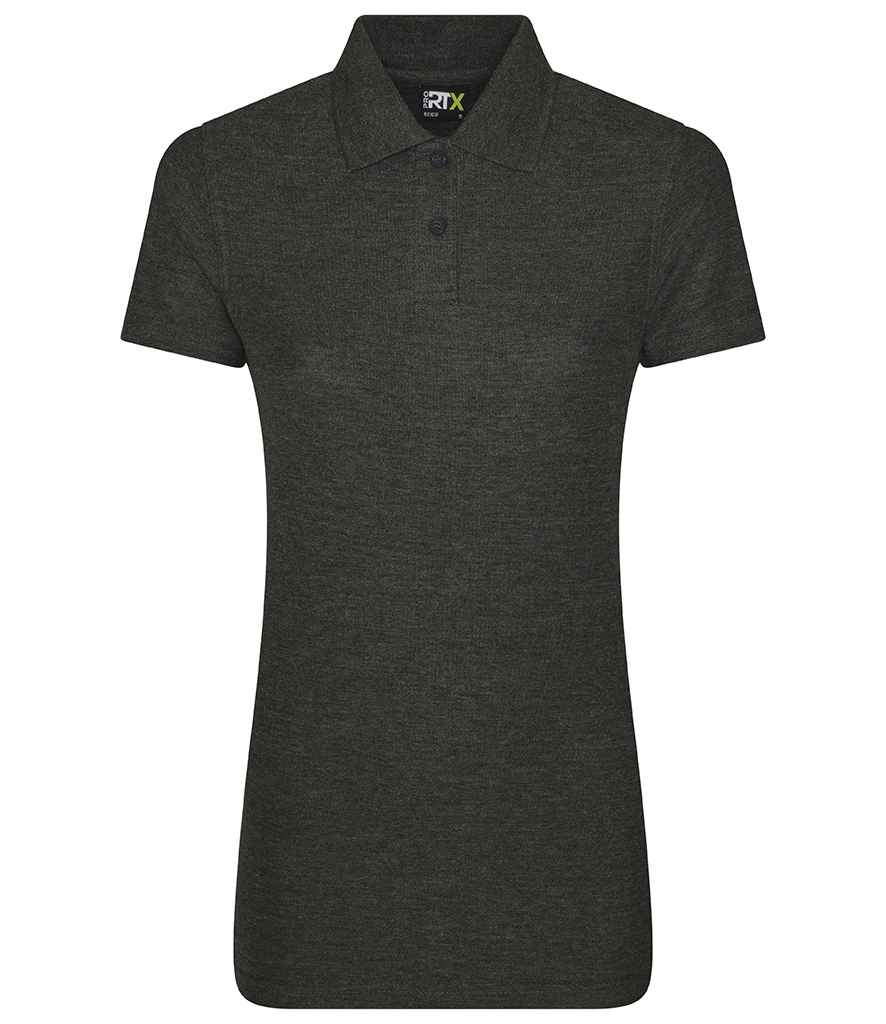 Pro RTX Pro RTX Ladies Pro Piqué Polo Shirt Charcoal