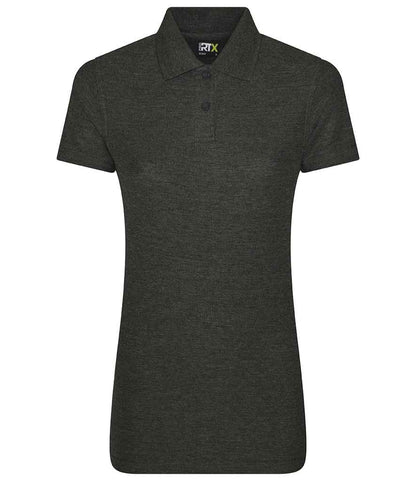Pro RTX Pro RTX Ladies Pro Piqué Polo Shirt Charcoal